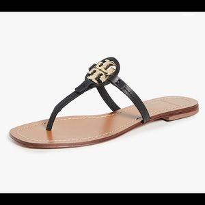 Tori Burch Mini Miller Flat Thong-NEW